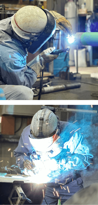 溶接工事の仕事について